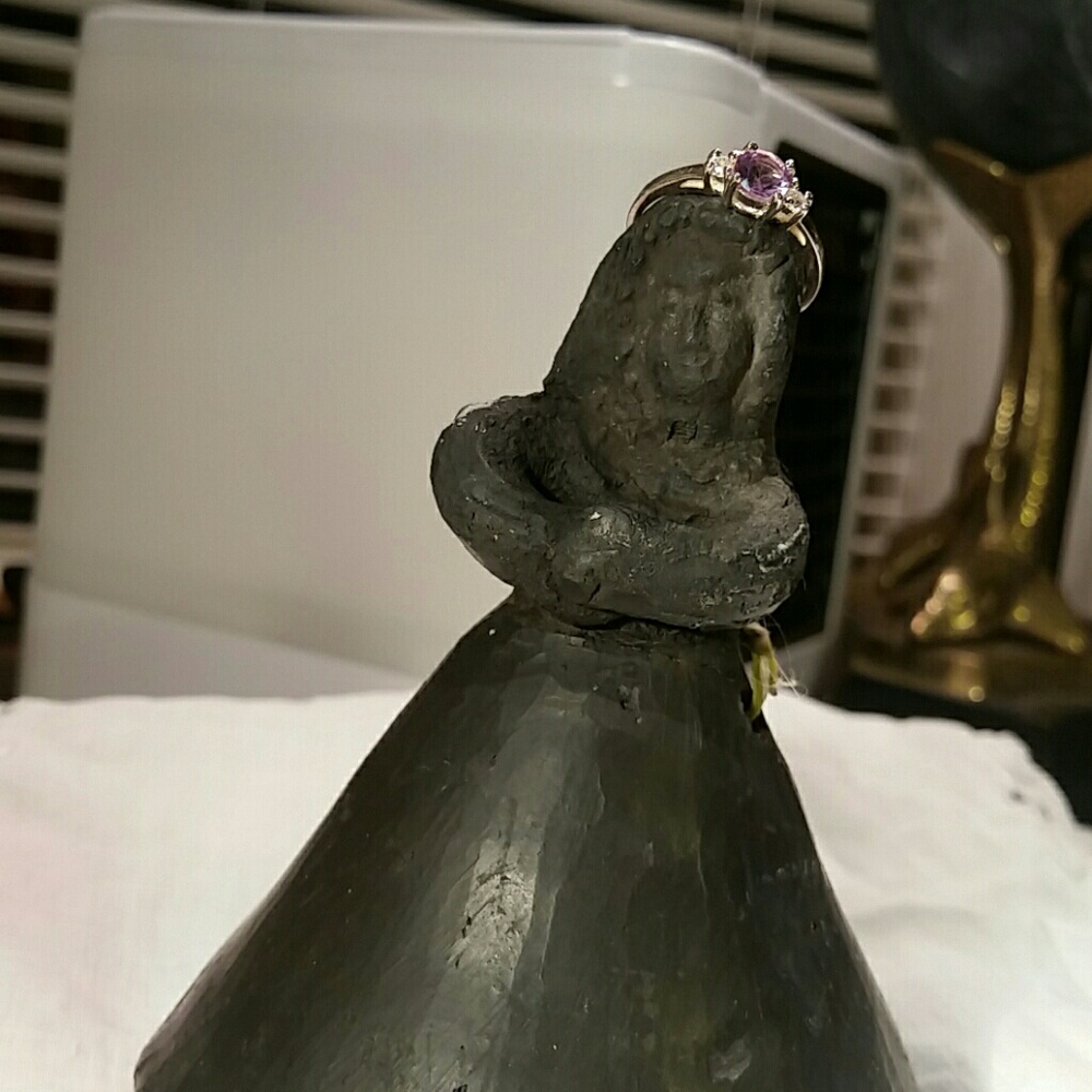 Ametrine ring-most beautiful 6 1/2 - Picture 4 of 7